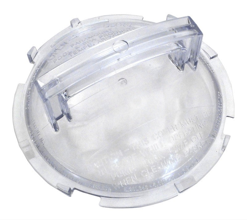 Paramount 005-152-4580-00 clear internal lid for the debris canister