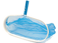 PoolPal classic leaf rake with wide scoop net, hard PVC rim and aluminum handle
