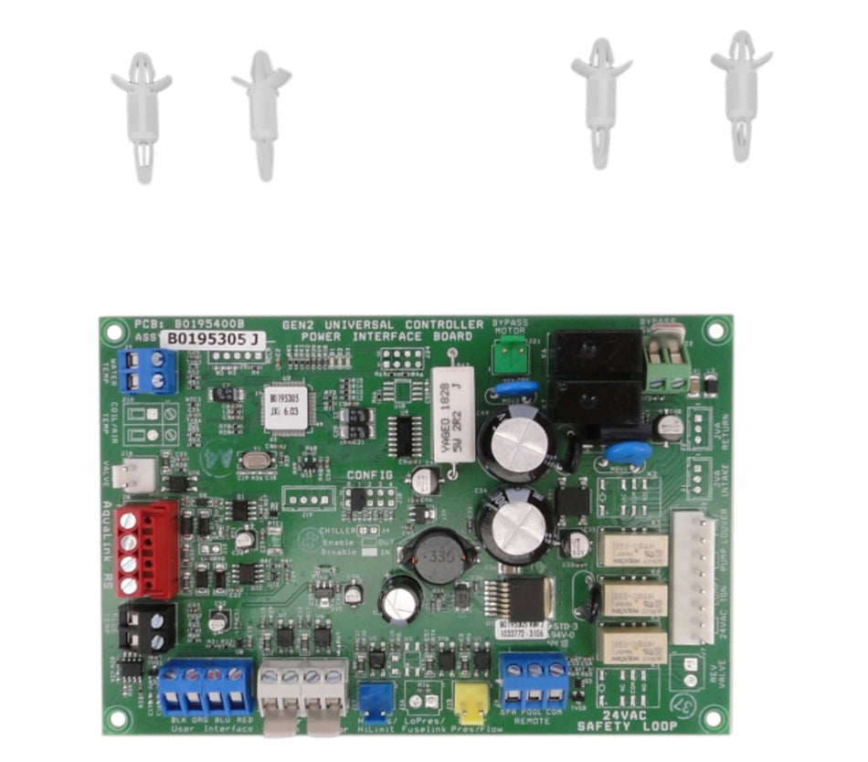 Jandy R0719500 VersaFlo power interface board kit for Pro Series JXi heater