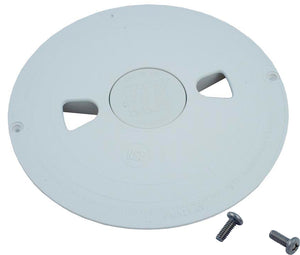 Waterway 540-6470WW Renegade skimmer lid in white with center cap