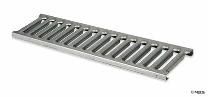 NDS DS-221, Dura Slope 6" X 2' Galvanized Steel Channel Drain Grate