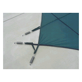 PoolTux King99 25 x 45 ft Mesh Safety Cover with Right Step, Green, 20 Year Warranty, CSPTGMP25453