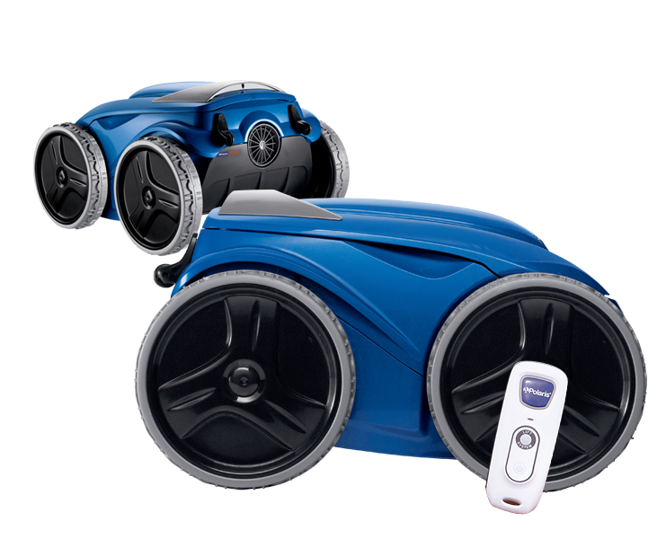 Polaris F9550 9550 Sport 4WD robotic pool cleaner with remote