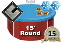 Cypress Emperor 15' Round Above Ground Pool Winter Cover | 121219A