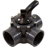 Hayward PSV3S2DGR 2 in by 2-1/2 in PSV Series 3-way diverter valve in PVC
