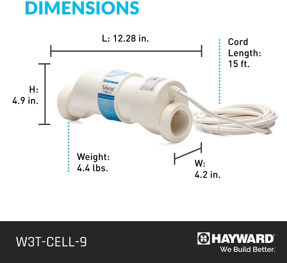 Hayward TurboCell T-9 replacement salt cell for AquaRite systems