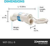 Hayward TurboCell T-9 replacement salt cell for AquaRite systems