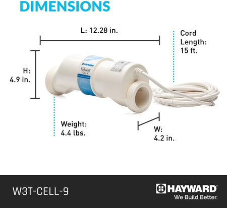 Hayward TurboCell T-9 replacement salt cell for AquaRite systems