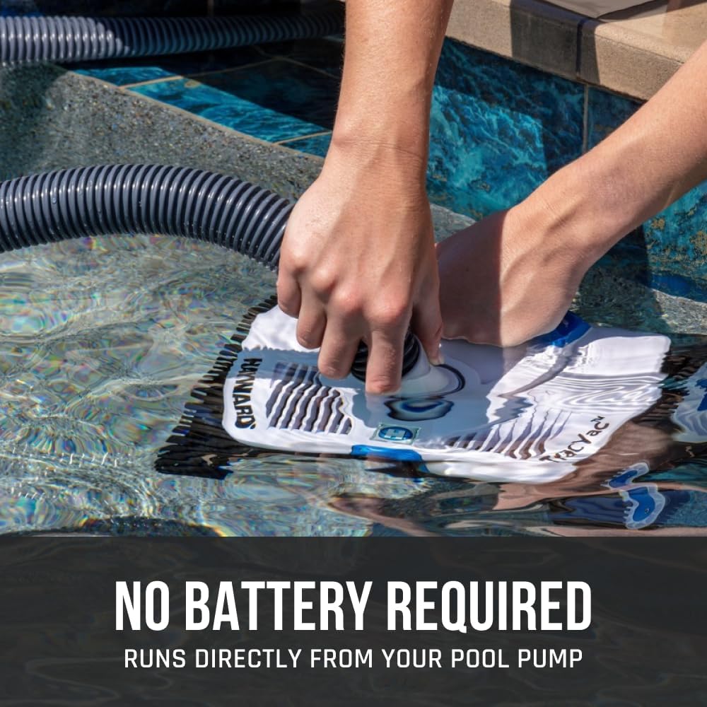 Hayward W3HSCTRACCU TracVac suction pool cleaner, no battery needed