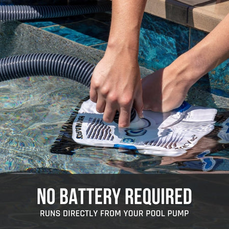 Hayward W3HSCTRACCU TracVac suction pool cleaner, no battery needed
