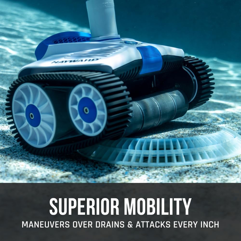 Hayward W3HSCTRACCU TracVac suction pool cleaner, strong cleaning performance