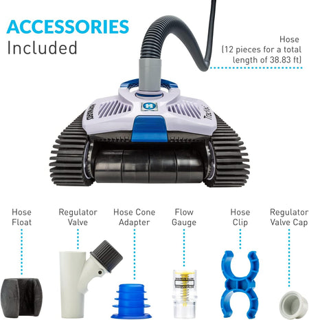 Hayward W3HSCTRACCU TracVac suction pool cleaner, what is included