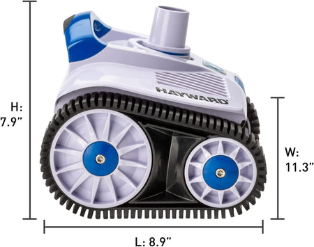 Hayward W3HSCTRACCU TracVac suction pool cleaner, size