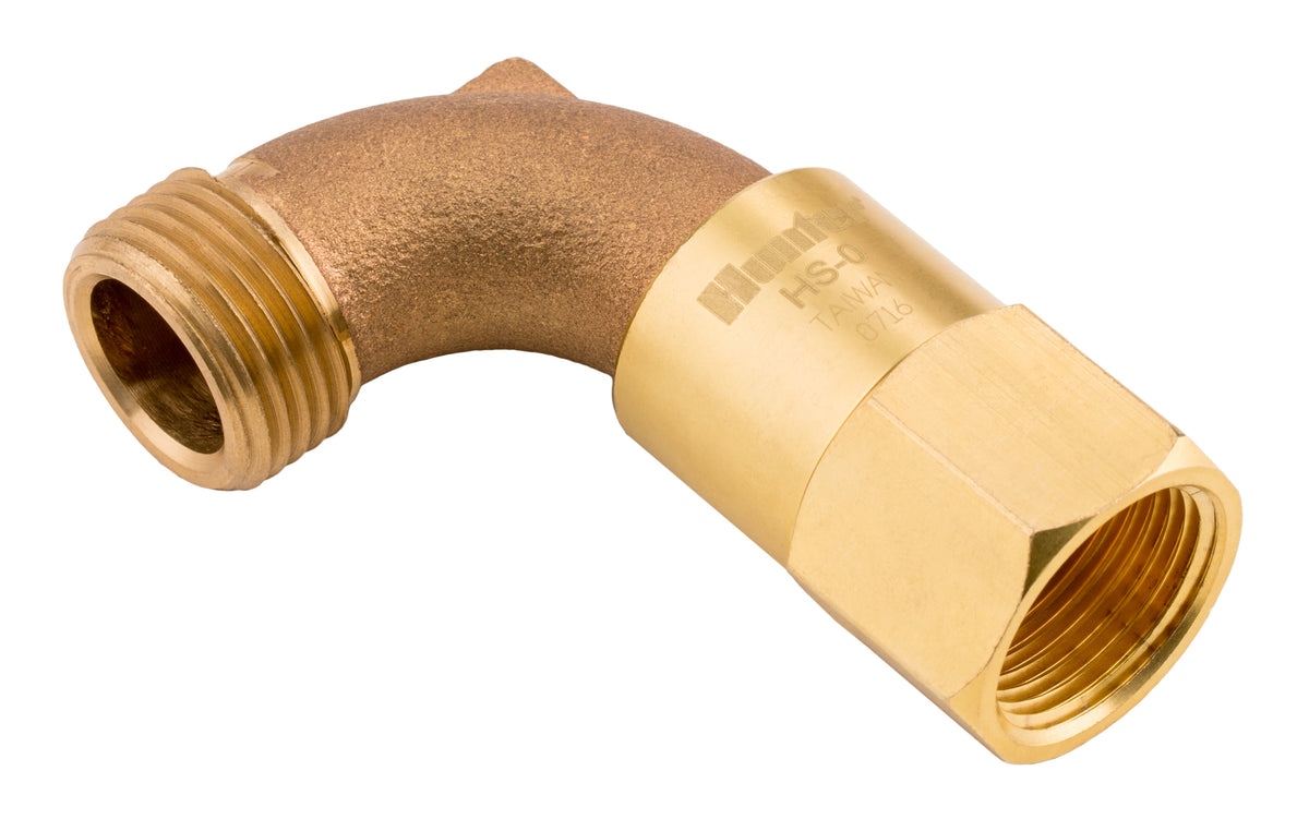 Hunter HS Hose Swivel - ¾" Female NPT x ¾" Male Hose (HS-0)