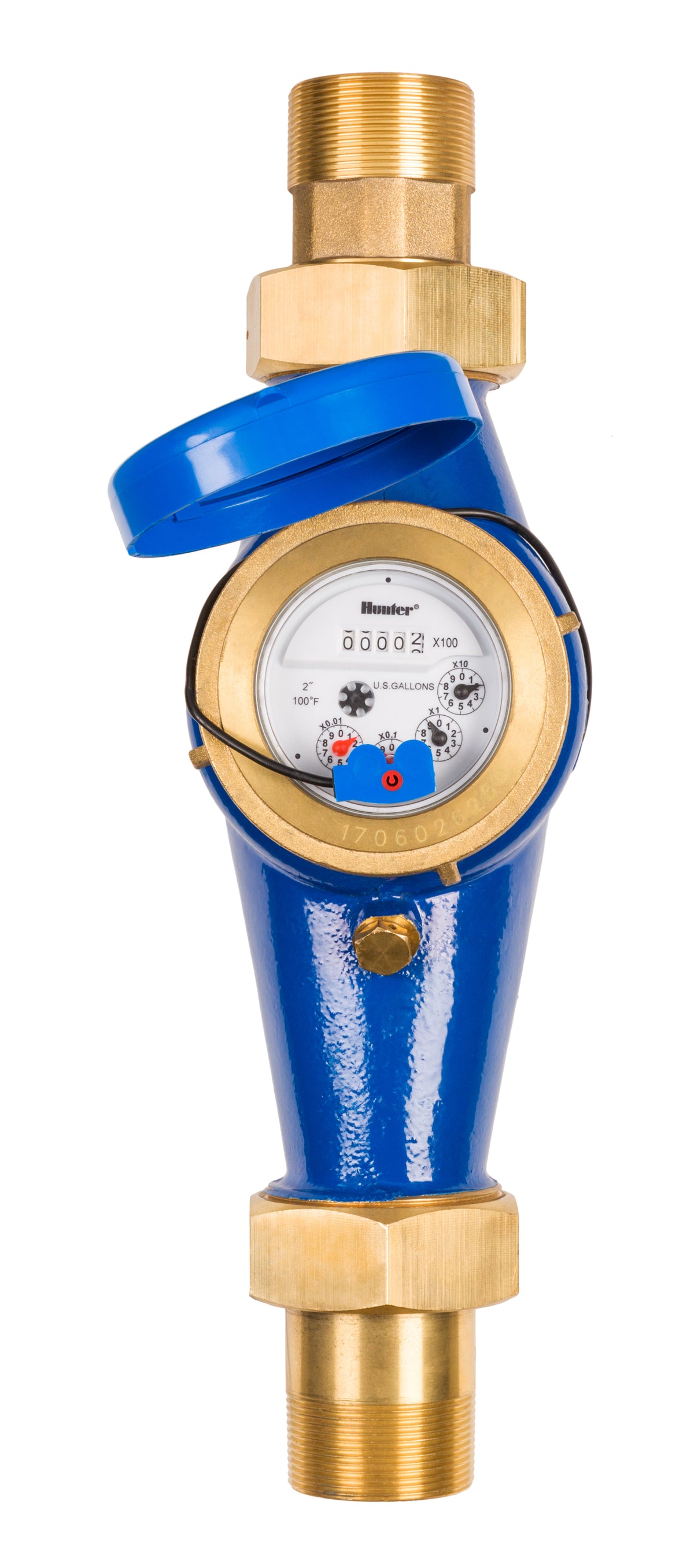Hunter HC-200-FLOW, 2" NPT Thread Flow Meter