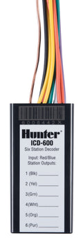 Hunter ICD-600, 6 Station ICD Decoder for ACC and ACC2 Controllers