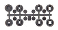 Hunter 233200SP; Gray low-angle PGP nozzle rack for nozzles 4, 5, 6, 7, 8, 9, 10, plug