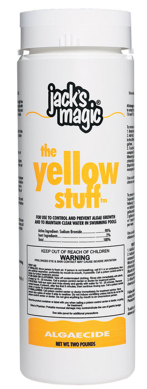 Jack's Magic JMYELLOW2 The Yellow Stuff algaecide, 2 lb container