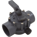 Zodiac Jandy 2in - 2.5in Positive Seal 2 Port Valve CPVC Gray | 2876, view 4