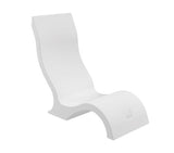 Ledge Lounger Signature Collection chair in white