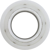 Maytronics 3884997 white guide wheel for Dolphin cleaners, side view