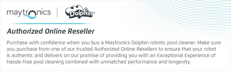 Maytronics authorized online reseller badge