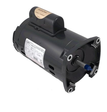 Century Motors Magnetek Square Flange Motor .75HP Threaded Full-Rate 115V-230V | B2847