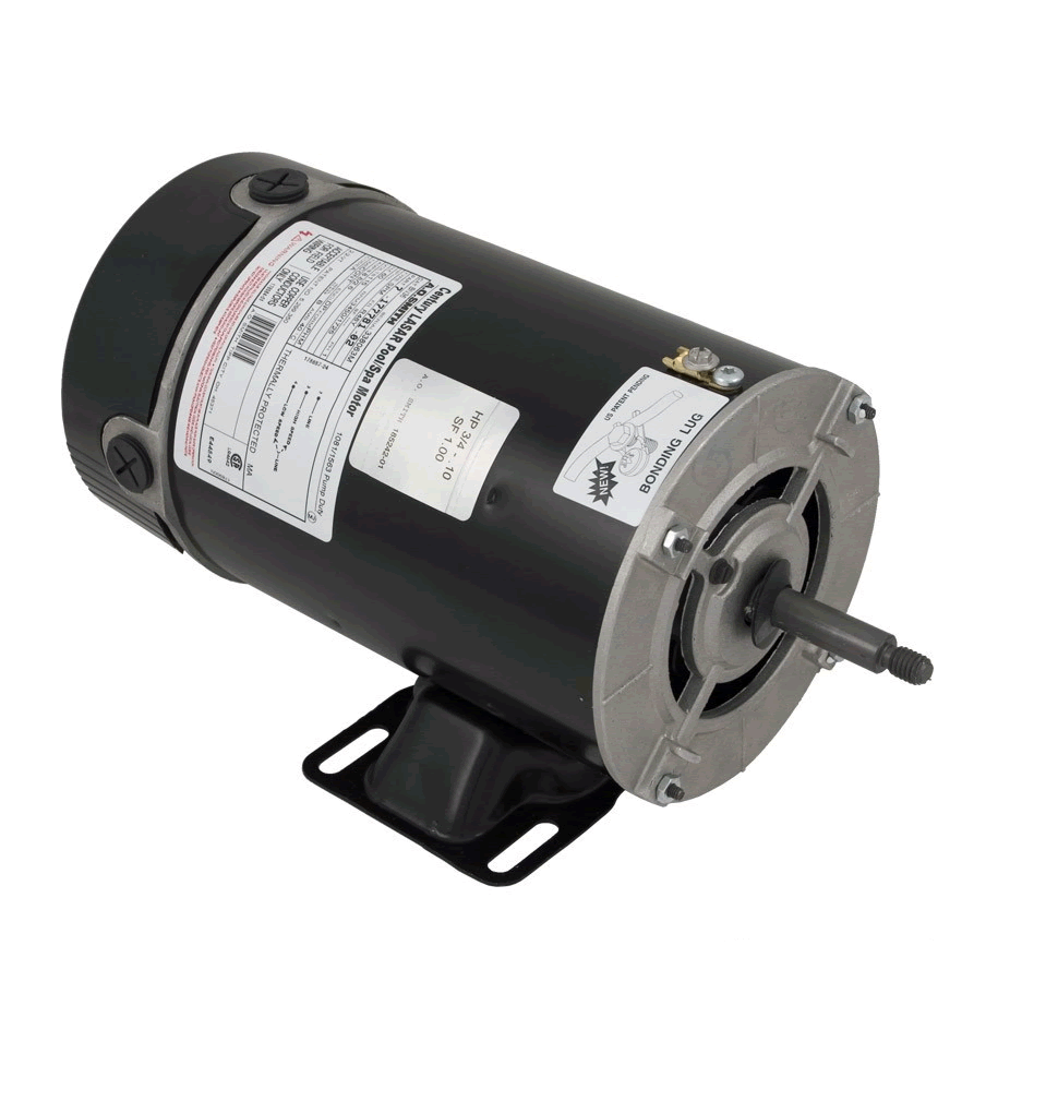 Century Motors Magnetek Motor Thru Bolt 48 Frame .75HP 2SP 115V CBS2072 | BN36