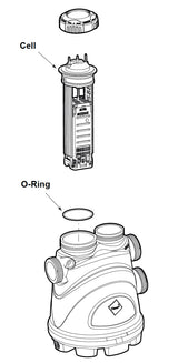 Zodiac R0503000 kit contents: Nature2 Fusion Soft cell, electrode and o-ring