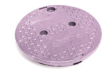 NDS 111CR, 10" Round Standard Series - Purple Cover, Reclaimed Water (111CR)