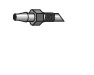 NDS 10/32"Tx.25" Barb Drip Adapters (100/Pk)