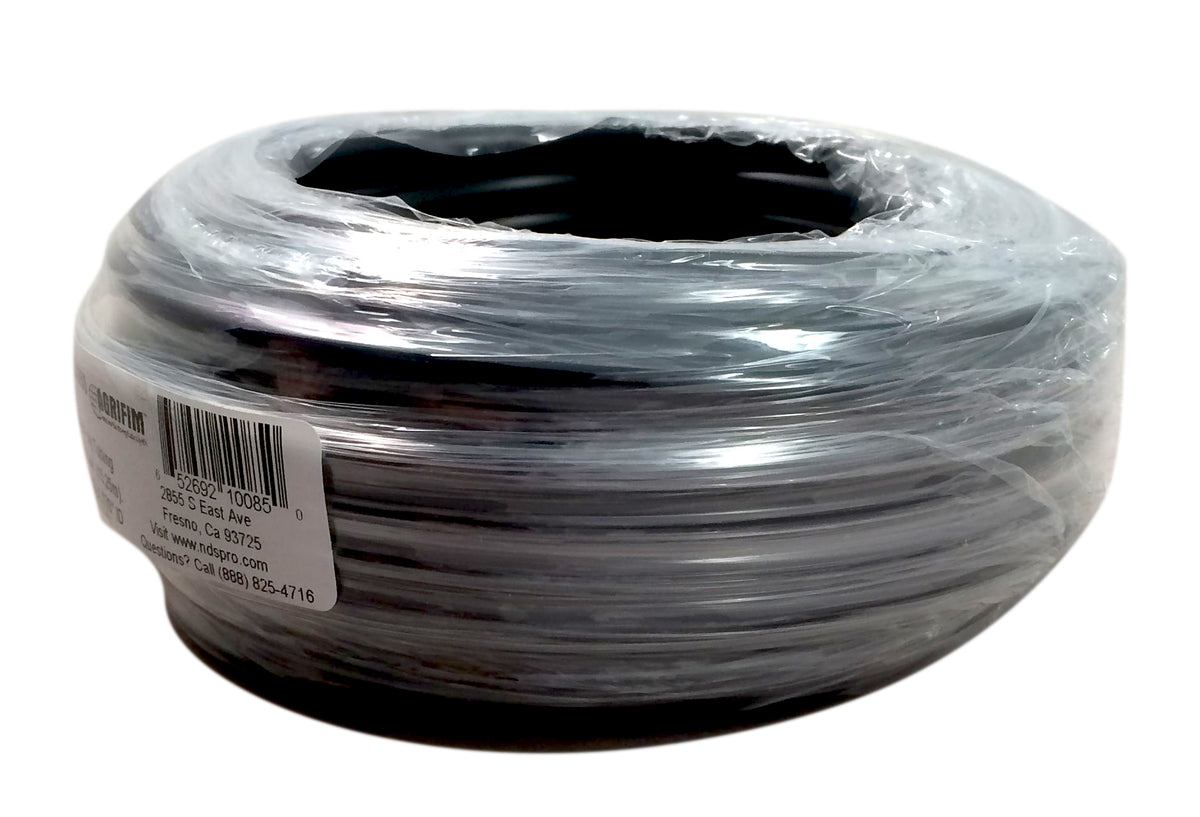 NDS A 250V/100, 1/4" Black Vinyl Tubing 100' Roll