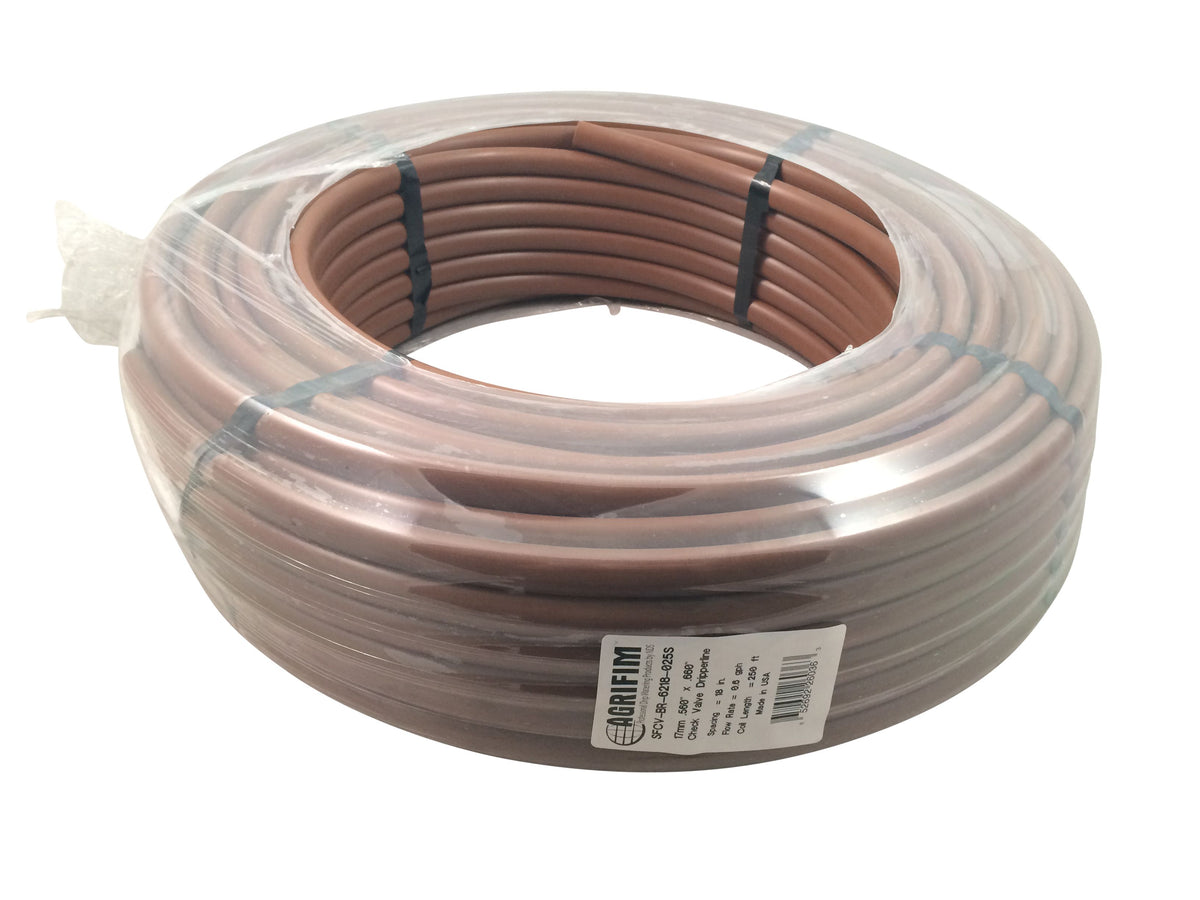 NDS .560"X.660", 18" Space, .9 gph, 100' Coil