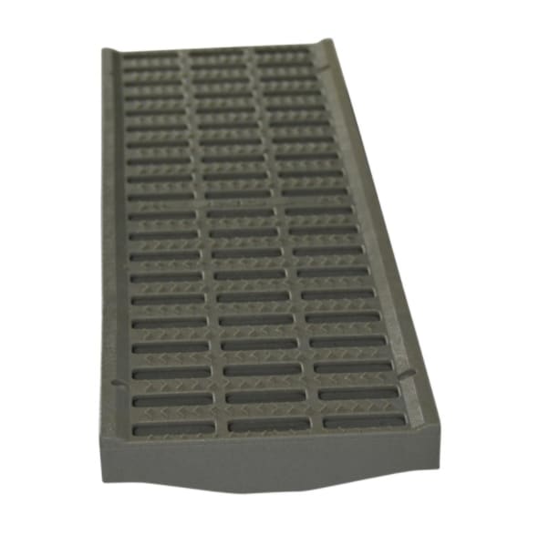 NDS 814, 5" X 20" Light Traffic Channel Grate - Light Grey
