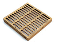 NDS 930B, 9" Square Brass Grate