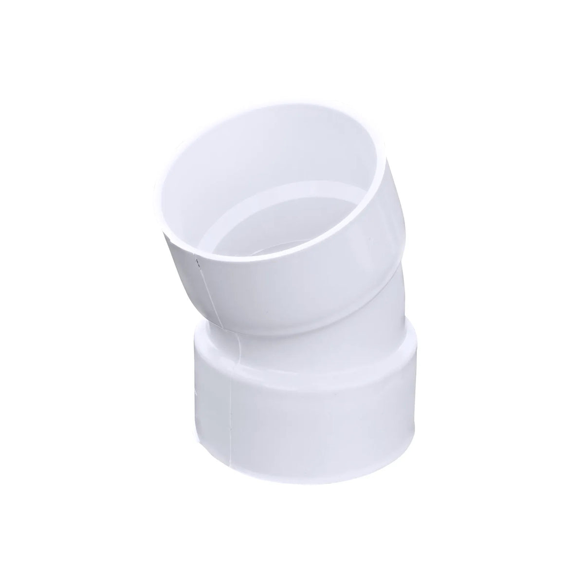NDS 3 in. PVC Drainage 22.5-Degree Elbow (3P04)