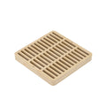 NDS 9 in. Square Catch Basin Drain Grate (999S, Sand)