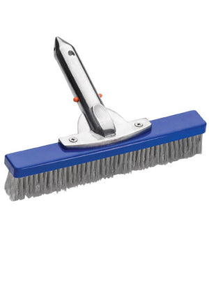 Ocean Blue 110016 10 inch aluminum back algae brush with stainless steel bristles
