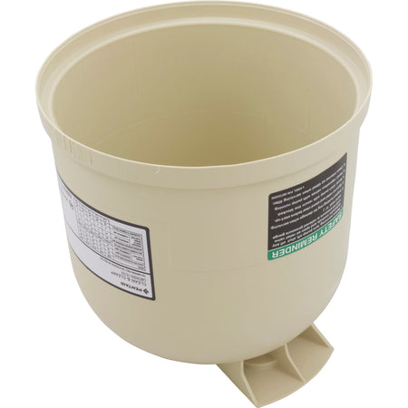 Pentair 178561 almond filter lid, second view