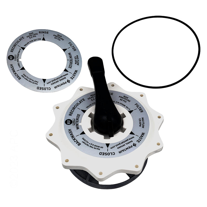 Pentair 270067 valve lid assembly, alternate view