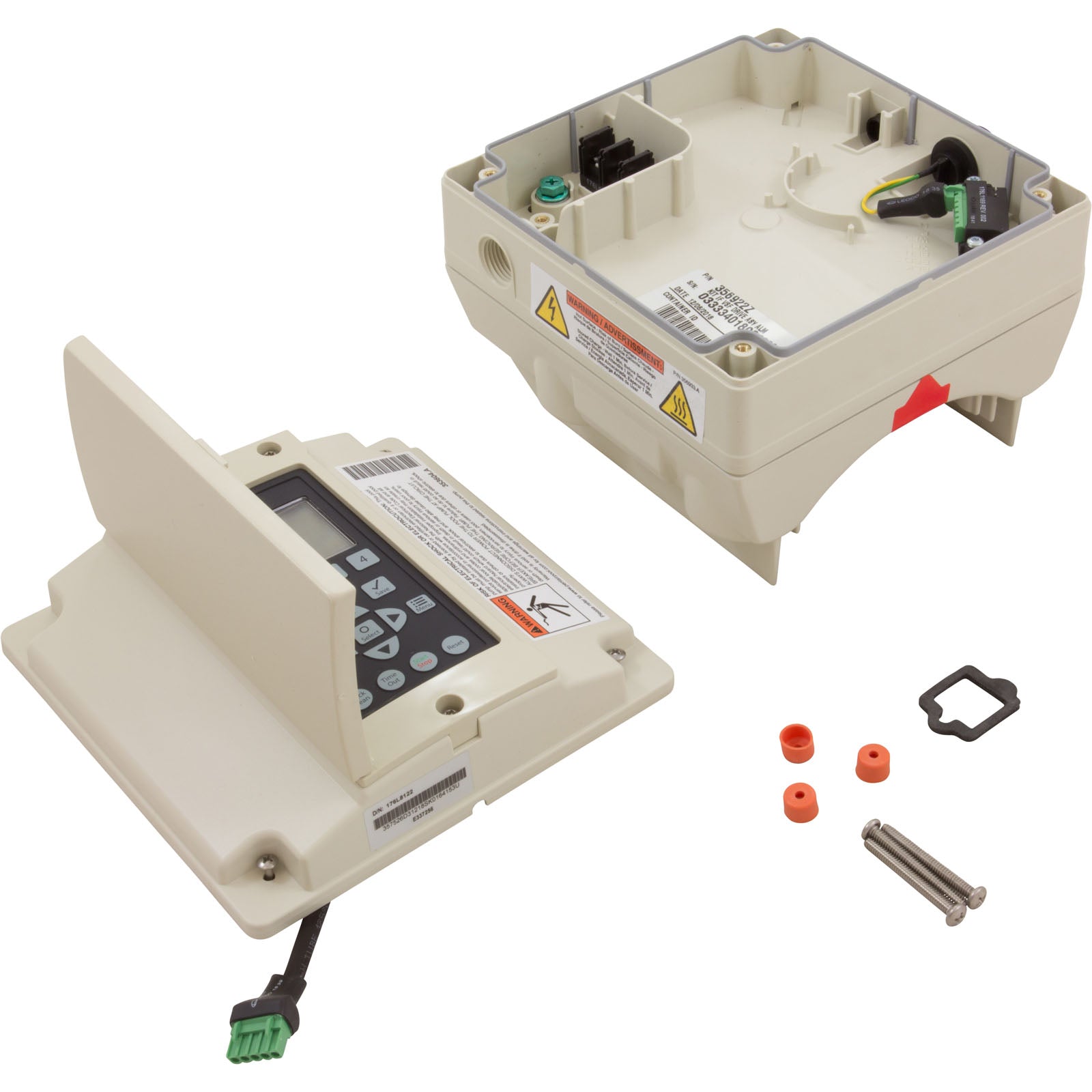 Pentair 356879Z IntelliFlo VS drive kit, angled view