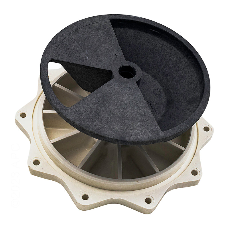 Pentair 270067 lid assembly with labels and o-ring