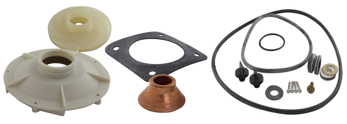 Pentair PP1018 seal and gasket overhaul kit for 1.5 HP full rated and 2 HP up rated pumps
