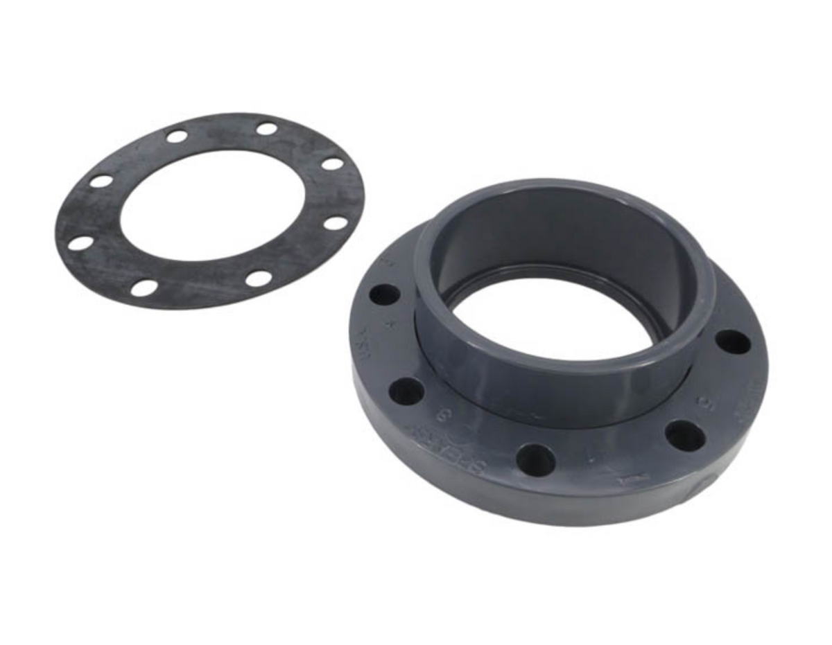 Pentair 357263 6 in. flange kit with gaskets and stainless steel hardware