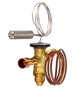 Pentair 473787Z UltraTemp thermostatic expansion valve, side view