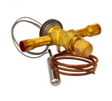 Pentair 474327Z expansion valve, detail of the sensing bulb and connections