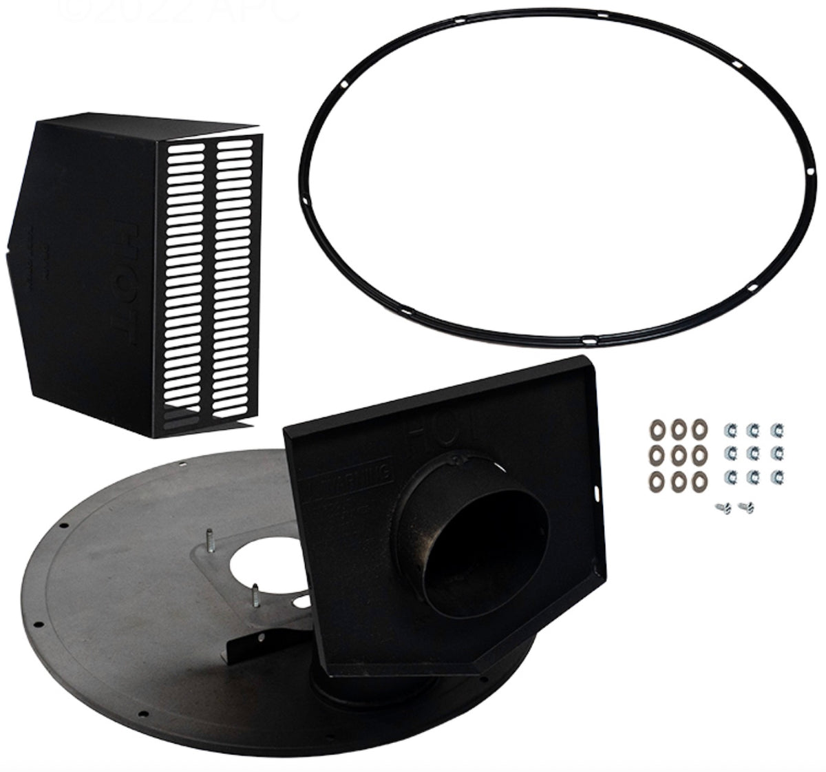 Pentair 474958 combustion chamber cover for MasterTemp and Max-E-Therm 125 heaters