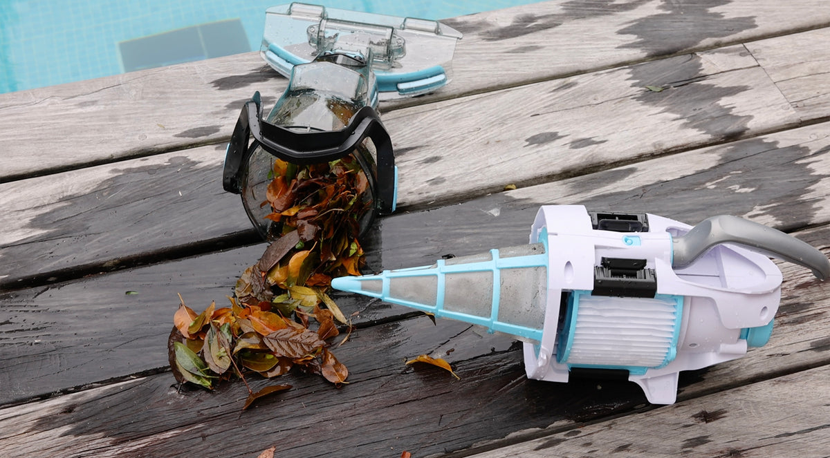 BWT PK Giant pool vacuum, lifestyle view