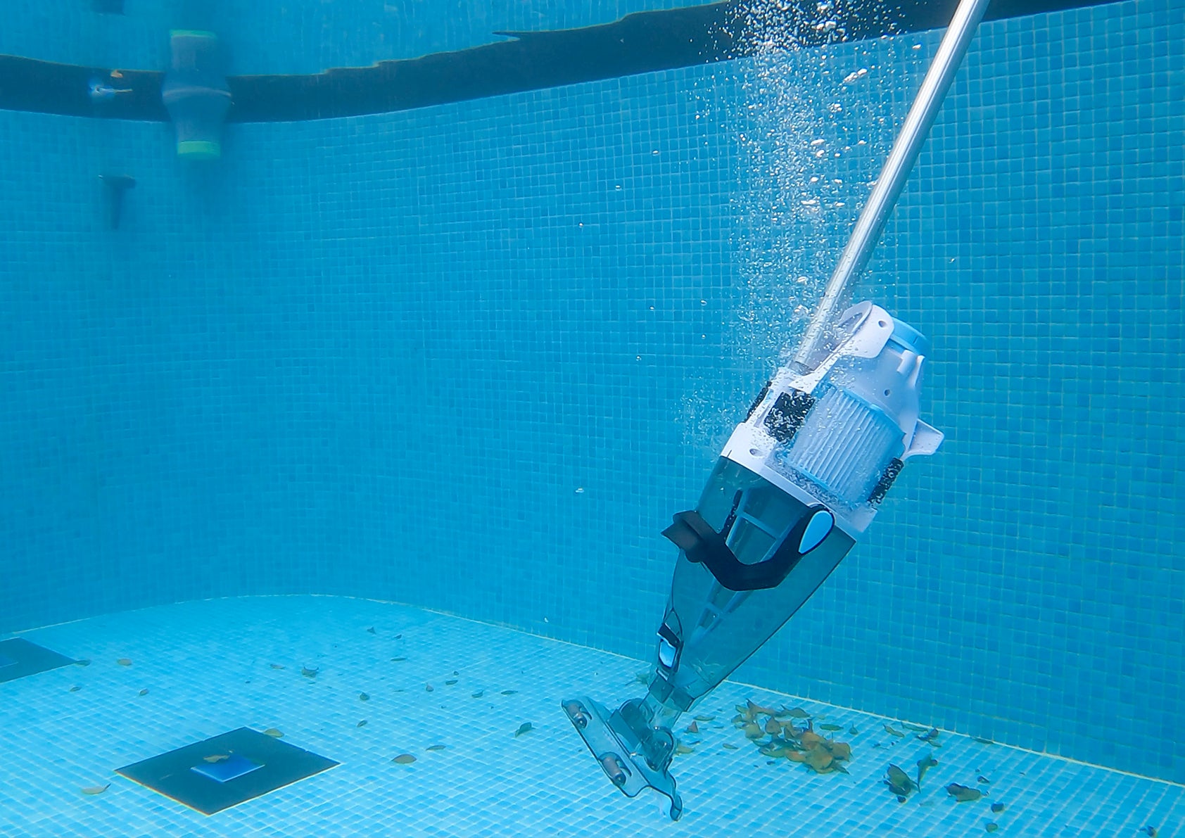 BWT PK Giant pool vacuum, lifestyle view
