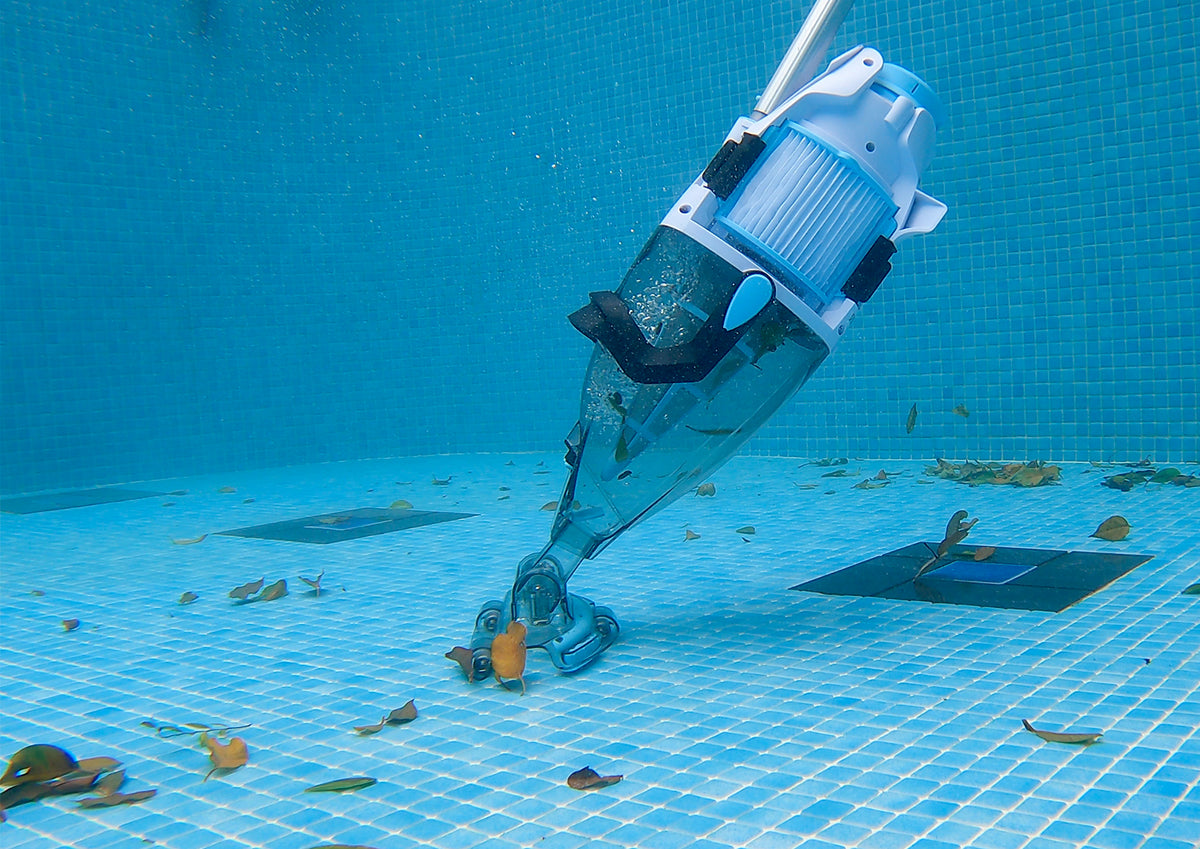 BWT PK Giant pool vacuum, lifestyle view